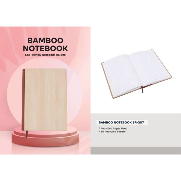 Happmore Bamboo Notebook