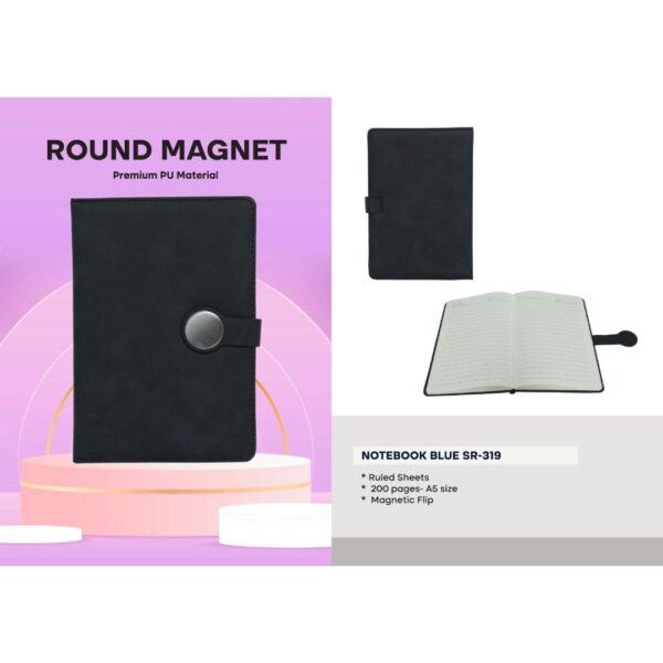 Happmore Round Magnetic Notebook